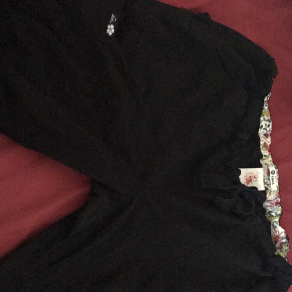 Koi Lindsey XL tall Scrub Pants. Black